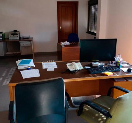 escritorio de oficina